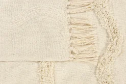 Sale Beliani Coperta KHARI Cotone chiaro Beige