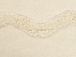 Sale Beliani Coperta KHARI Cotone chiaro Beige