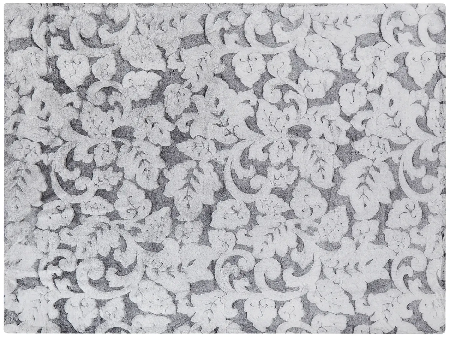 Clearance Beliani Coperta KOSI 150 x 200 cm chiaro Grigio