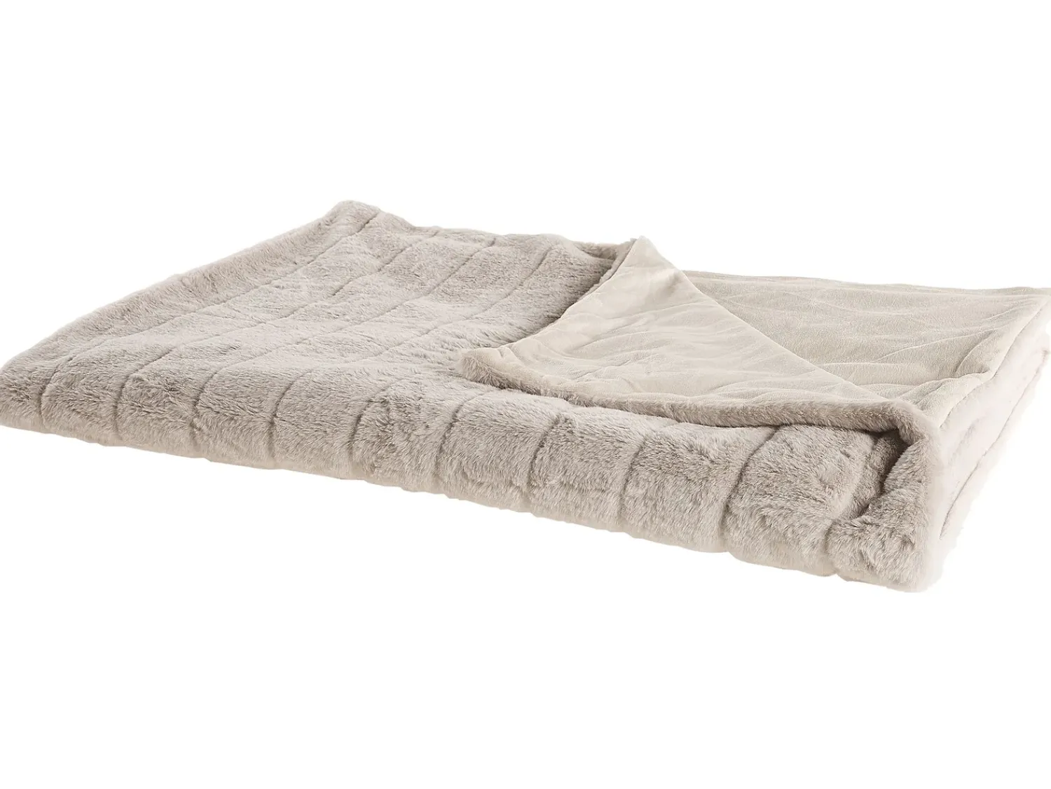 Discount Beliani Coperta LABYAR Beige