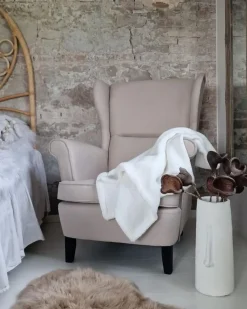 Best Beliani Coperta MIRGE 125 x 150 cm Bianco