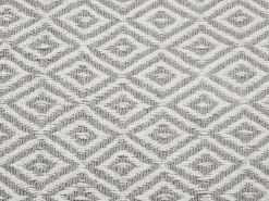 Clearance Beliani Coperta MITYAL Cotone 125 x 150 cm Tortora Beige Grigio