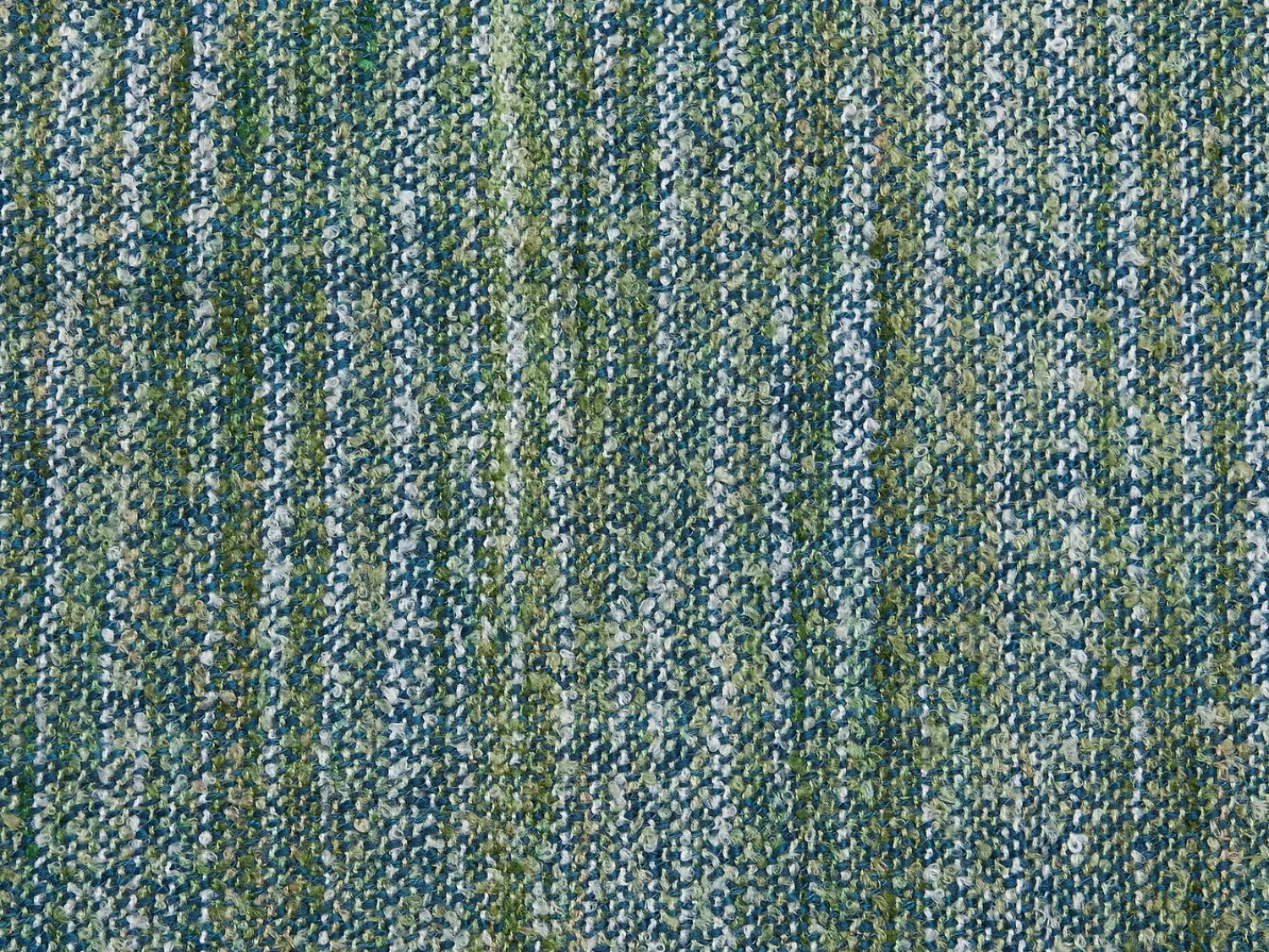 Clearance Beliani Coperta PAIRE Tessuto 130 x 170 cm Foglia di tè Blu Verde