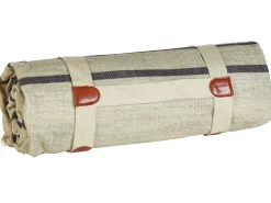 Hot Beliani Coperta per picnic BHONG 200 x 200 cm Beige Beige Nero