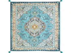 Sale Beliani Coperta per picnic KOTLA 200 x 200 cm Blu Beige Blu Giallo