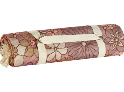Clearance Beliani Coperta per picnic LASHARI 200 x 200 cm Rosa pesca Beige Rosa Rosso