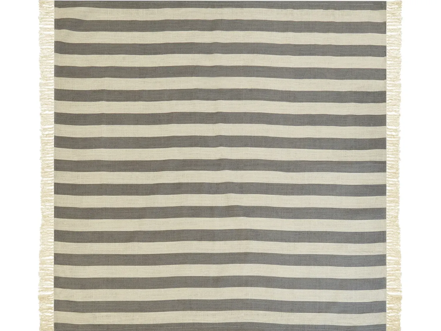 Outlet Beliani Coperta per picnic MOUZA 200 x 200 cm Beige Beige Grigio