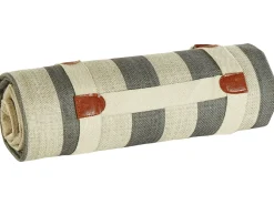 Outlet Beliani Coperta per picnic MOUZA 200 x 200 cm Beige Beige Grigio