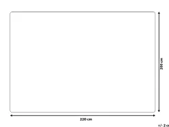 New Beliani Coperta SAITLER chiaro Grigio