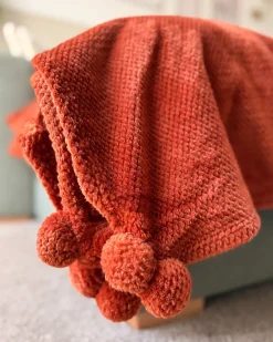 Online Beliani Coperta SAITLER 200 x 220 cm dorato Marrone