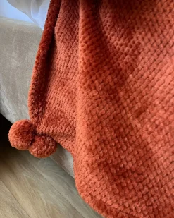 Online Beliani Coperta SAITLER 200 x 220 cm dorato Marrone