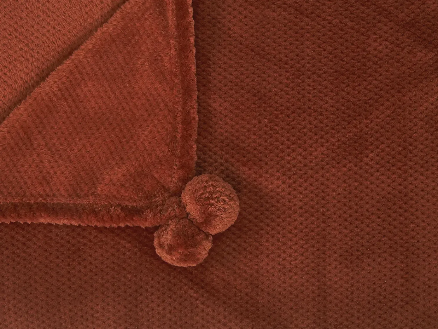 Online Beliani Coperta SAITLER 200 x 220 cm dorato Marrone