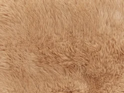 Hot Beliani Coperta SALKA Finta pelliccia 150 x 200 cm Marrone