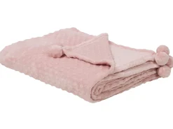Best Beliani Coperta SAMUR Rosa