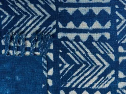 Discount Beliani Coperta SHIVPURI Cotone 130 x 180 cm Blu
