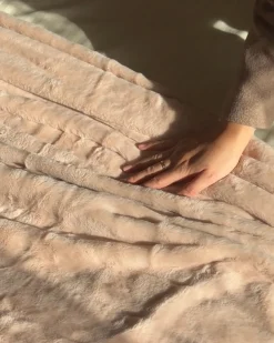 New Beliani Coperta SMAHRA pastello Rosa