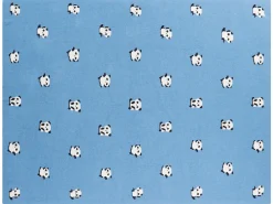 Sale Beliani TALOKAN Cotone 130 x 170 cm Blu Bianco Blu Nero