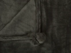 Best Beliani Coperta TERKE 200 x 220 cm scuro Grigio