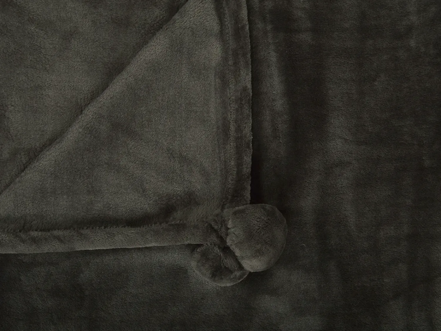 Best Beliani Coperta TERKE 200 x 220 cm scuro Grigio