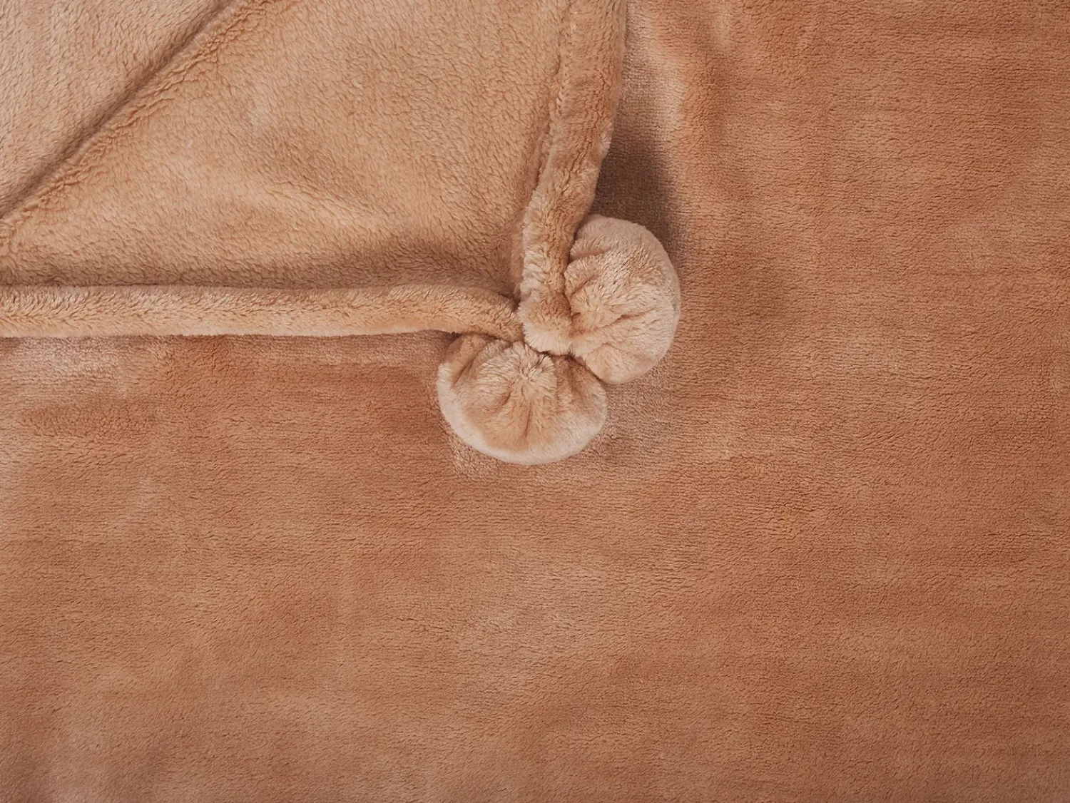 Hot Beliani Coperta TERKE 200 x 220 cm chiaro Marrone