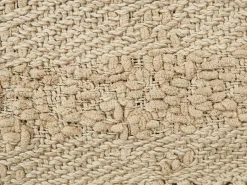 New Beliani Coperta VELLA Cotone 150 x 200 cm Beige