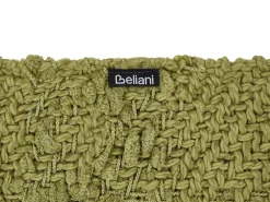 Clearance Beliani Coperta VELLA Cotone oliva Verde