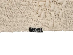 New Beliani Coperta VELLA sporco Bianco