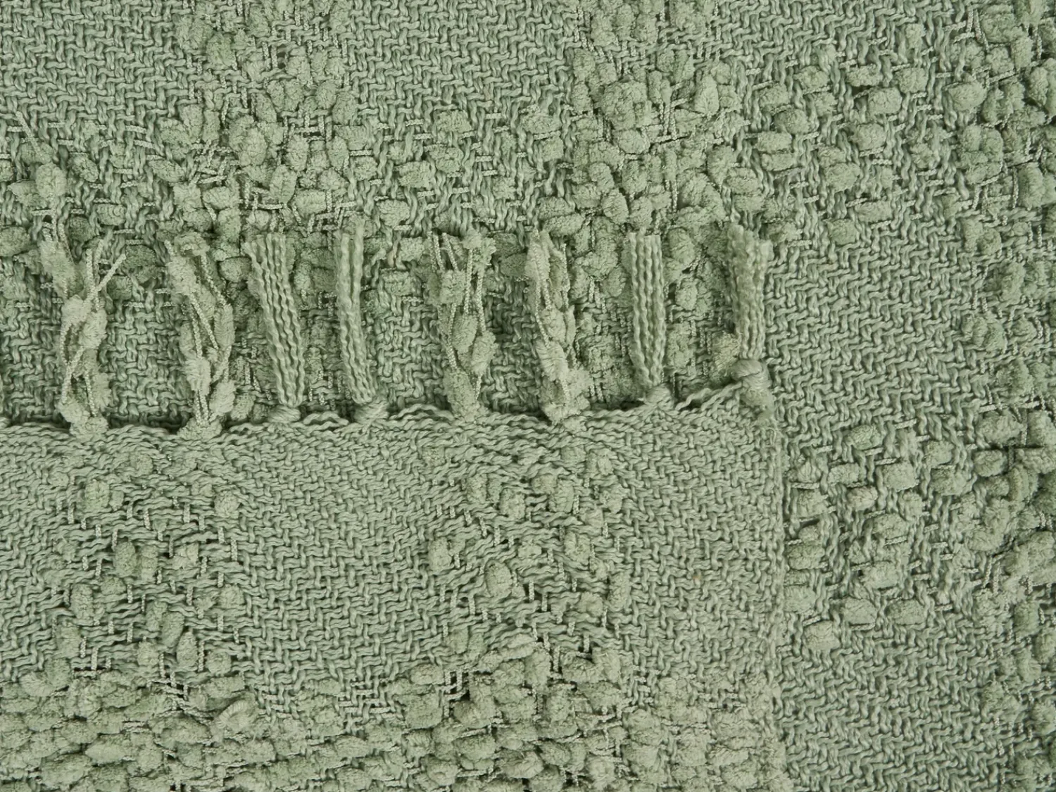 New Beliani Coperta VELLA Verde