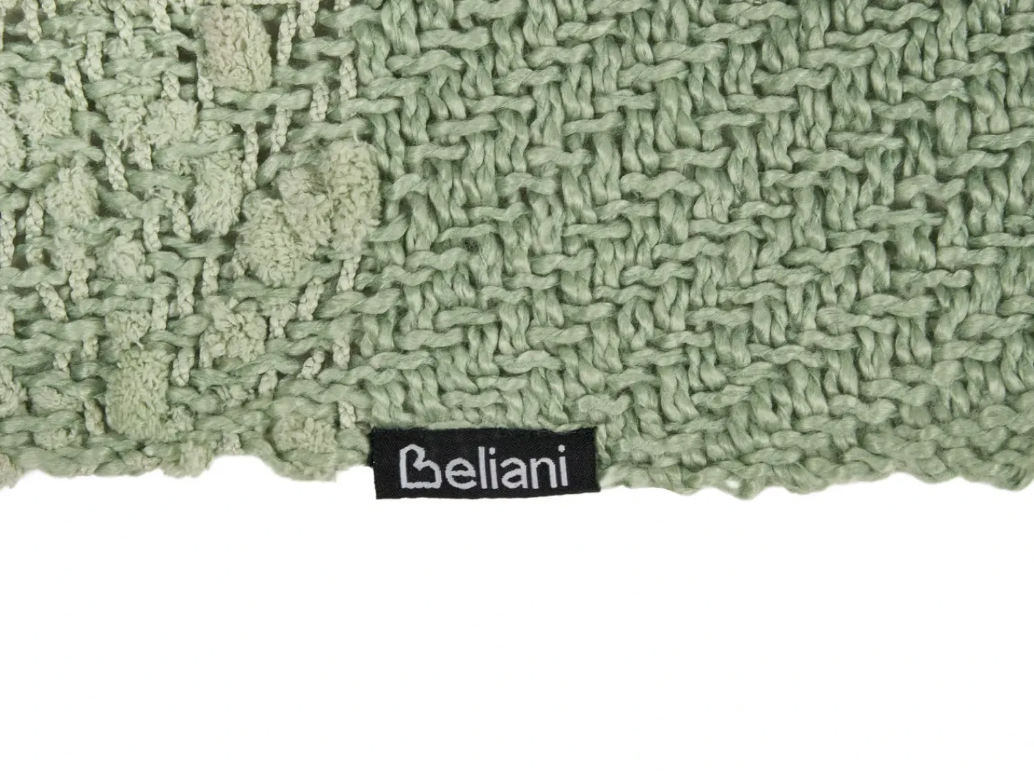 New Beliani Coperta VELLA Verde