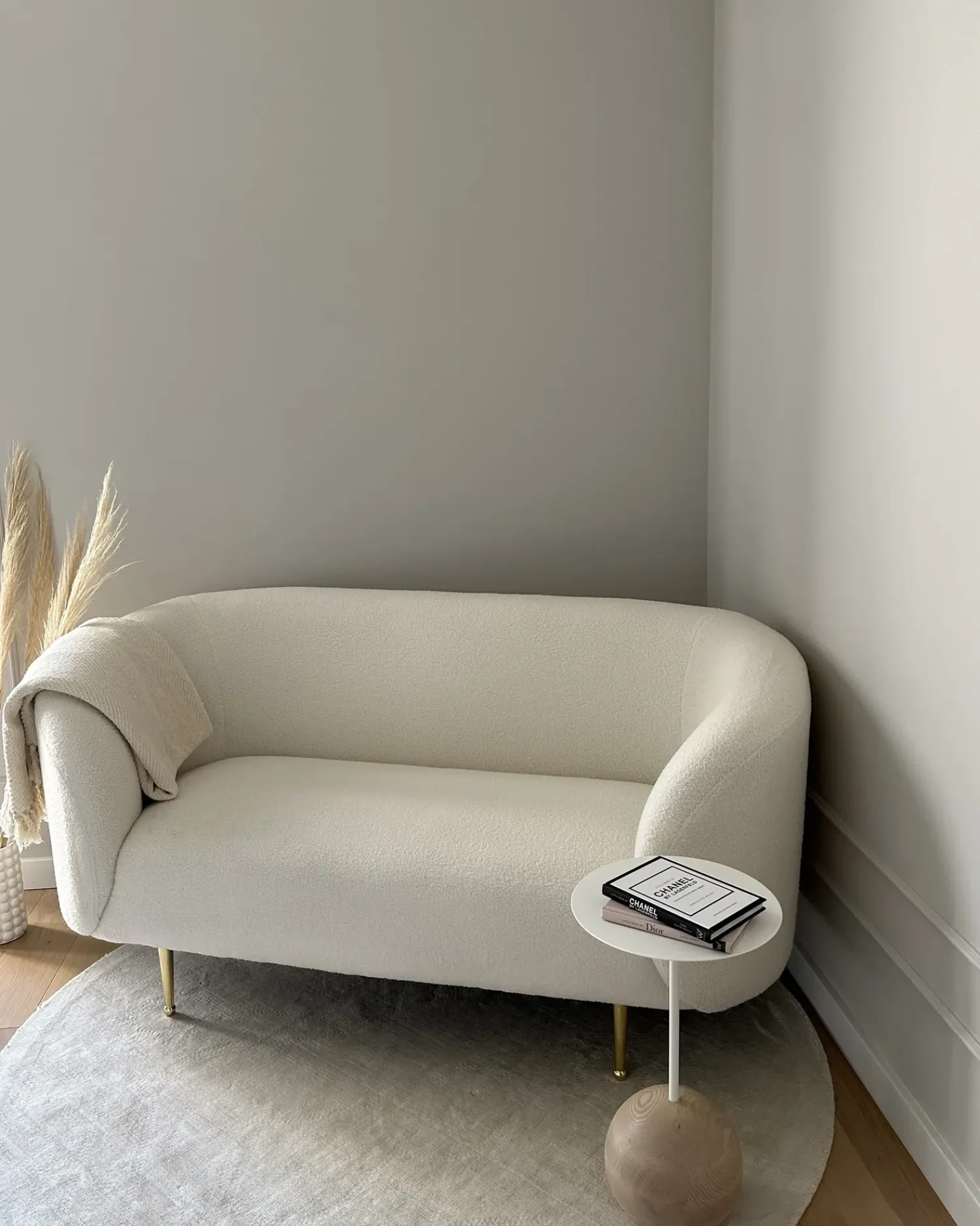 Beliani Coperta YARSA Cotone 125 x 150 cm Beige