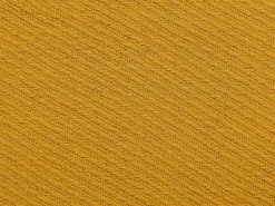 Outlet Beliani Coperta YARSA Cotone 125 x 150 cm Senape Giallo