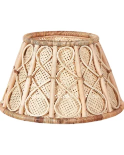 Discount Beliani Copri base per albero di Natale AVENT Rattan Naturale 50 cm Beige Naturale