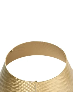 Discount Beliani Copri base per albero di Natale LAPUA Ferro 64 cm Oro