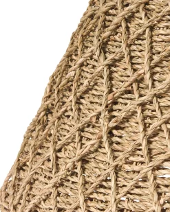 Outlet Beliani Copri base per albero di Natale VUOTSO Alghe marine Naturale