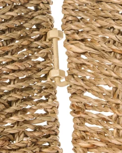 New Beliani Copri base per albero di Natale MISTEL Alghe marine 59 cm Naturale