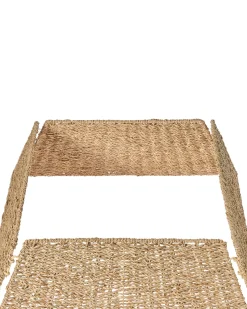 New Beliani Copri base per albero di Natale MISTEL Alghe marine 59 cm Naturale