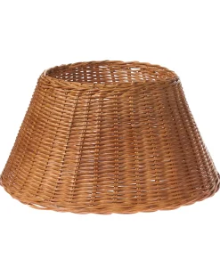 New Beliani Copri base per albero di Natale FLOCON Rattan 47 cm Naturale
