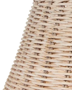 Online Beliani Copri base per albero di Natale FLOCON Rattan chiaro 47 cm Marrone