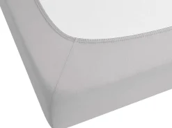 Best Beliani Coprimaterasso elasticizzato HOFUF Cotone chiaro Grigio