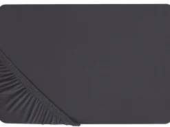 New Beliani Coprimaterasso elasticizzato HOFUF Cotone Nero