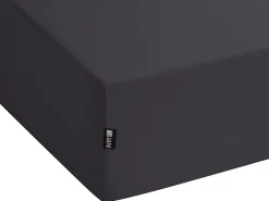 New Beliani Coprimaterasso elasticizzato HOFUF Cotone Nero