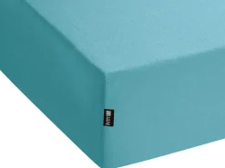 Sale Beliani Coprimaterasso elasticizzato HOFUF Cotone Turchese Blu