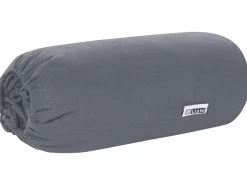 Clearance Beliani Coprimaterasso elasticizzato JANBU Cotone scuro Grigio