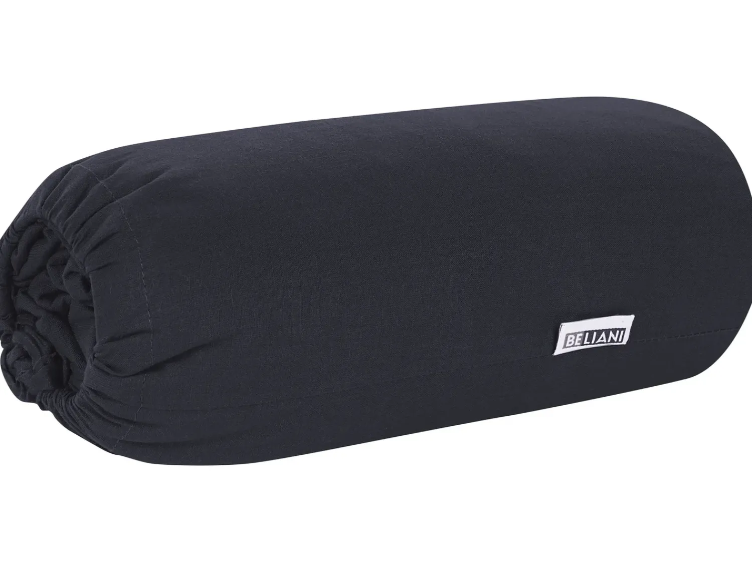 Best Beliani Coprimaterasso elasticizzato JANBU Cotone Nero