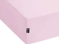 Beliani Coprimaterasso elasticizzato JANBU Cotone pastello Rosa