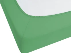 Online Beliani Coprimaterasso elasticizzato JANBU Cotone Verde