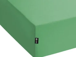 Online Beliani Coprimaterasso elasticizzato JANBU Cotone Verde