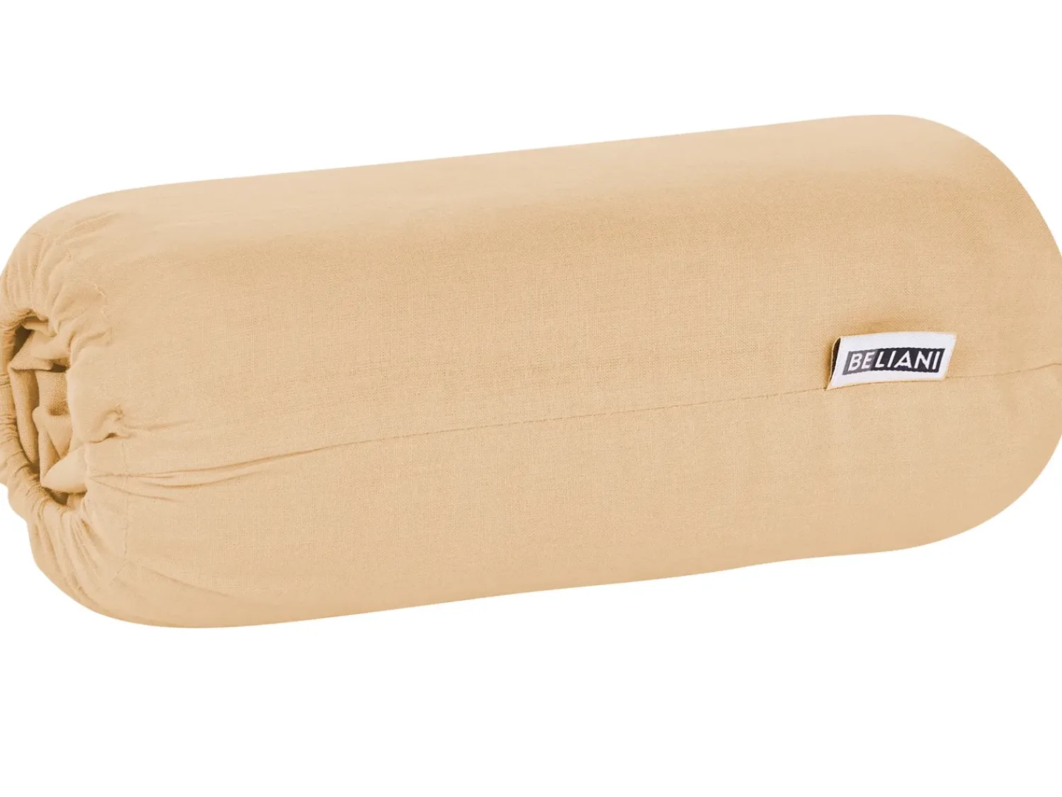 Hot Beliani Coprimaterasso elasticizzato JANBU Cotone sabbia Beige
