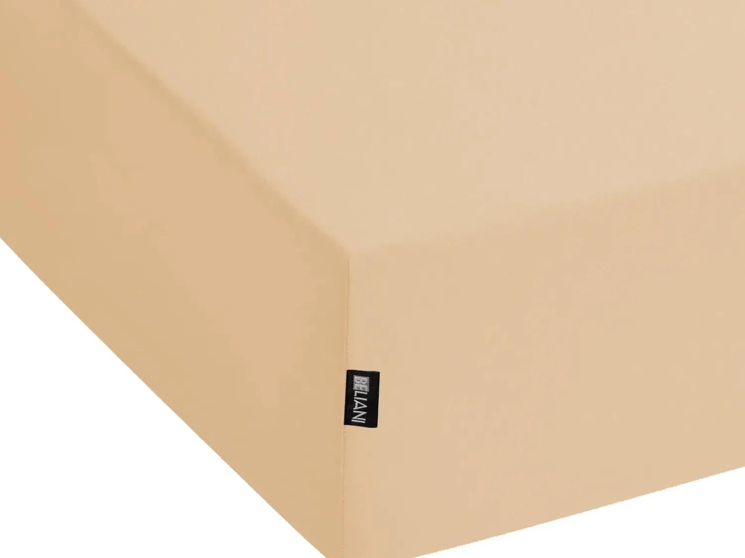 Hot Beliani Coprimaterasso elasticizzato JANBU Cotone sabbia Beige