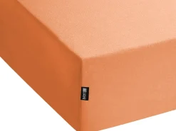 Best Beliani Coprimaterasso elasticizzato JANBU Cotone Arancione